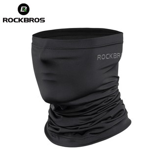 Fulfilled by Shopee Khăn trùm bandana ROCKBROS vải lụa lạnh thấm hút mồ hôi chống nắng UV400 một kích thước đa công dụng