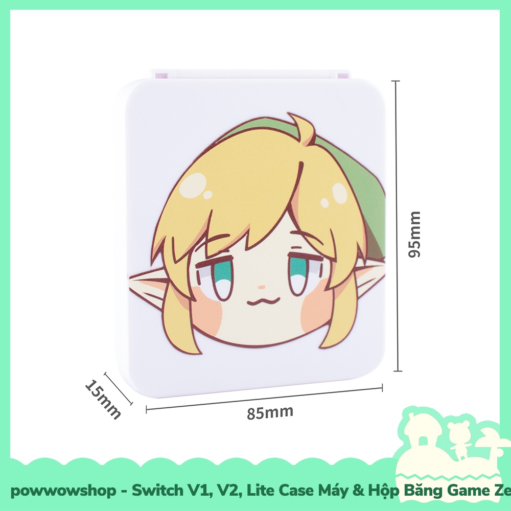 [Sẵn VN - Hỏa Tốc] Switch V1, V2, Lite Set Phụ Kiện Case Ốp Nintendo Switch V1, V2 , Lite &amp; Hộp Băng Game Zelda Lighter