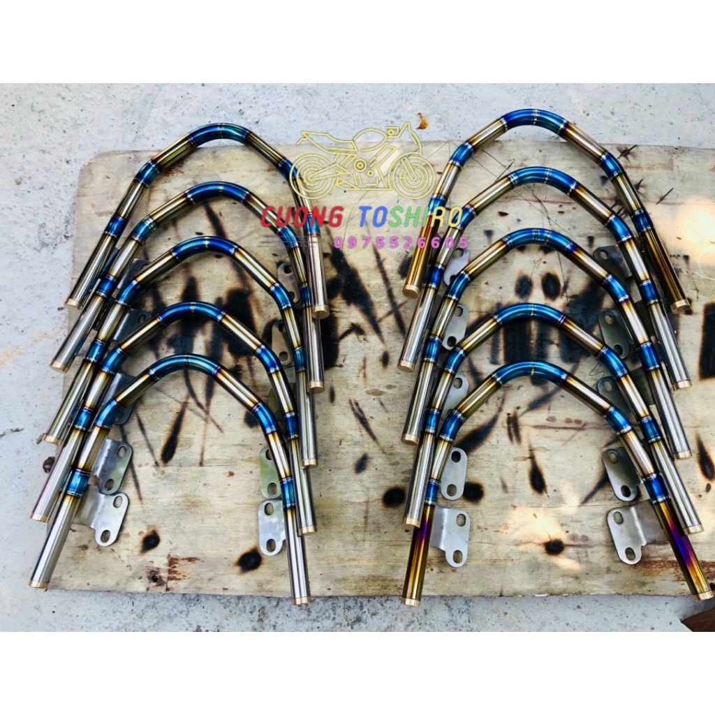 Tay xách titan Gr5 hàng chuẩn 100% lắp xe wave 50cc 100cc 110cc siêu nhẹ không gỉ bền đẹp thu hút mọi ánh nhìn