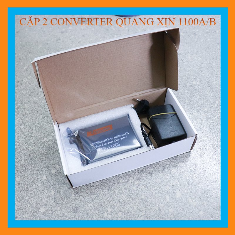 CẶP 2 CONVERTER QUANG 1100 A/B 1 SỢI