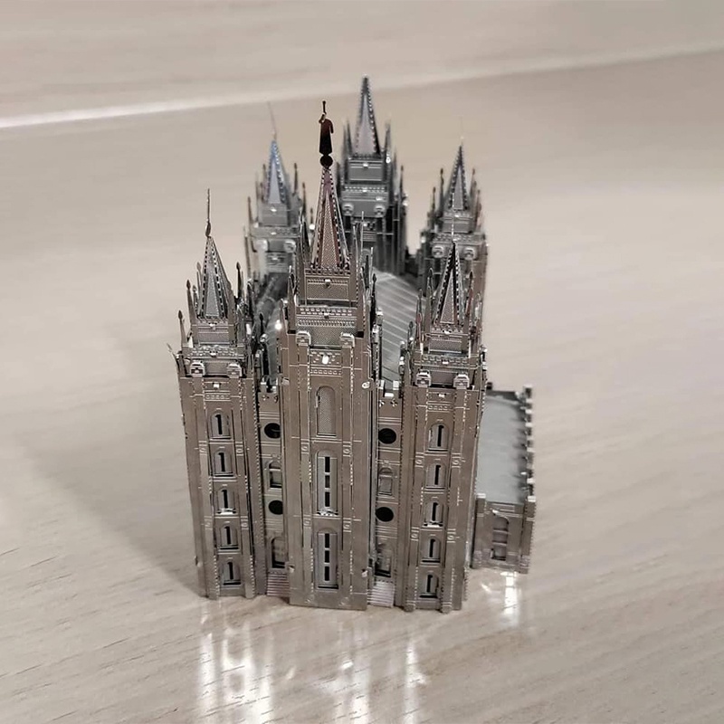 Mô Hình Kim Loại Lắp Ráp 3D Metal Earth SALT LAKE CITY TEMPLE