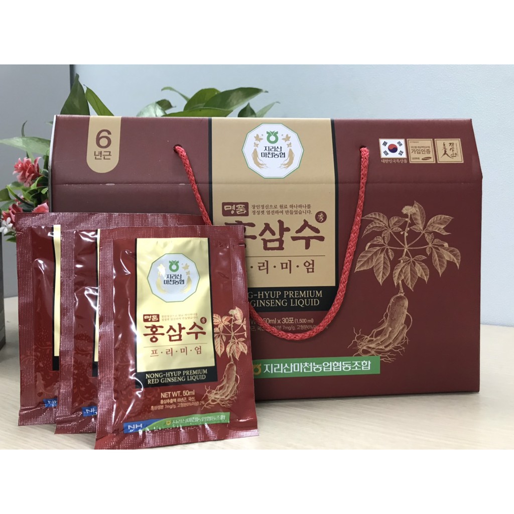 Nước Hồng Sâm Cao Cấp Nong-Hyup Premium Red Ginseng
