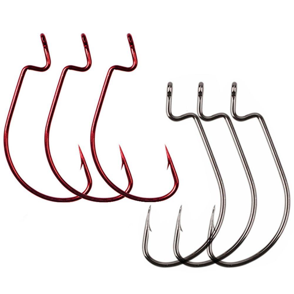 AUGUSTINA Hộp 10 Lưỡi Câu Cá Mềm Chất Lượng Cao