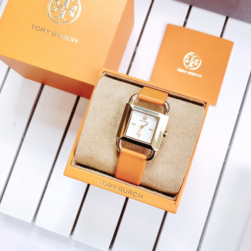 Đồng Hồ Nữ Tory Burch Màu Cam Trẻ Trung