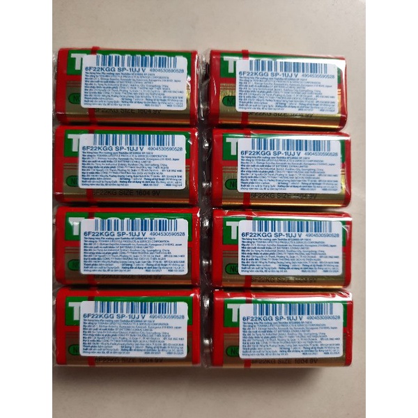 Pin vuông 9v Toshiba hàng chính hãng
