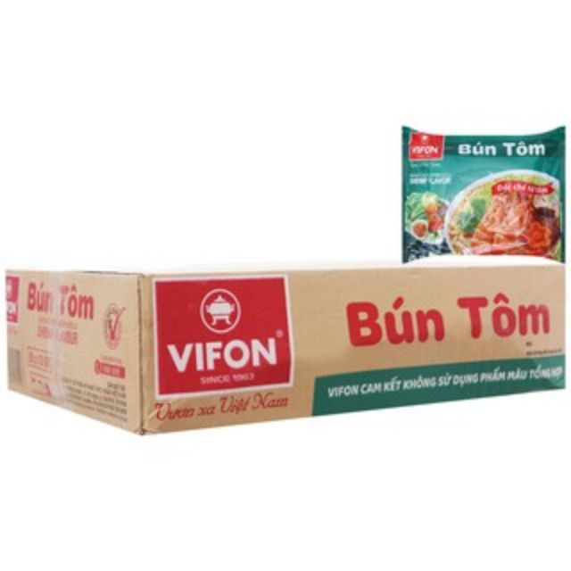 Bún tôm vifon thùng 30 gói