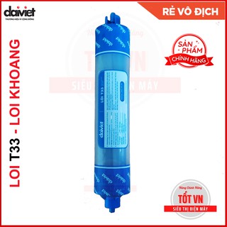 Lõi Lọc Nước T33 Đại Việt Than Hoạt Tính Gáo Dừa Dùng Cho Máy Lọc Nước Đại Việt, Karofi. Sunhouse,Kang, Điện Máy Tốt VN.