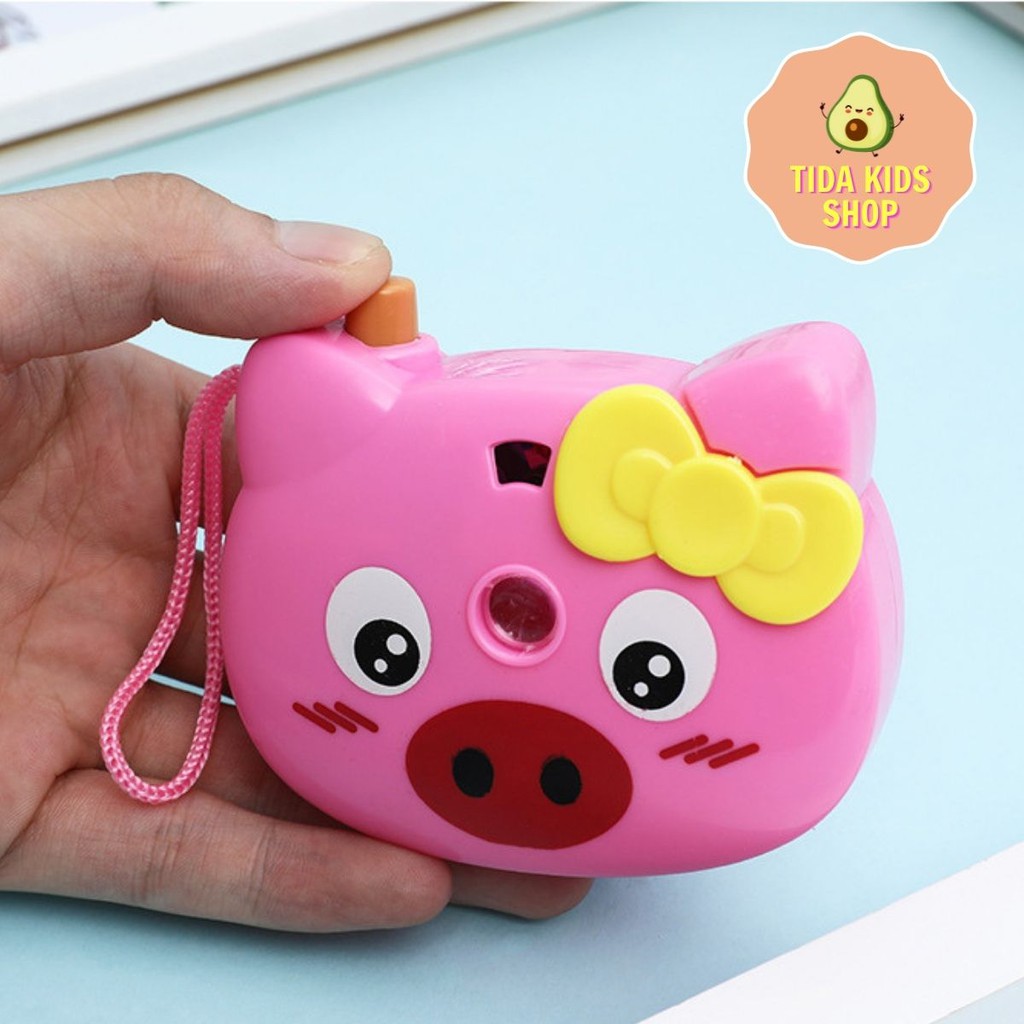 Máy Chụp Ảnh Mini Cho Bé, Đồ Chơi Máy Chiếu Mini Có Đèn Led Chiếu Sáng Giá Tốt ❤️ Freeship ❤️ TiDa Kids Shop