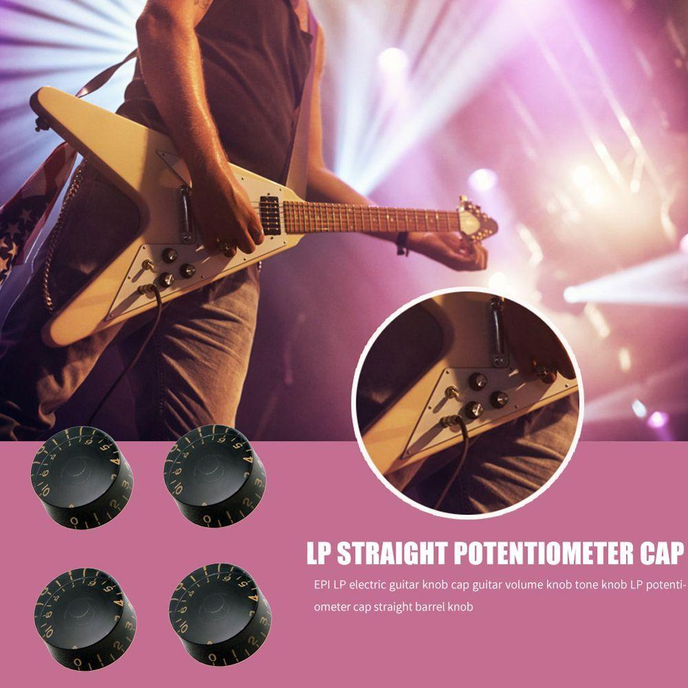Bộ 4 Nút Chỉnh Âm Lượng Thay Thế Cho Đàn Guitar Điện Cổ Điển