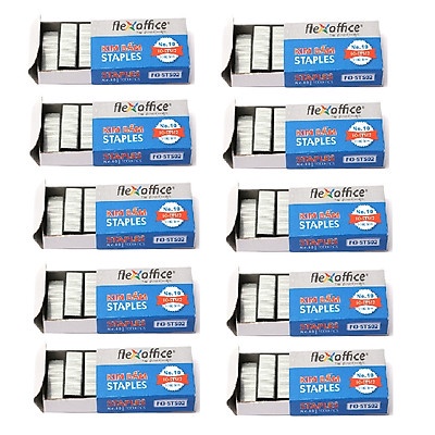 Combo 5 Kim bấm số 10 Flexoffice FO-STS02