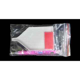 Bộ dụng cụ làm tranh đính đá tiêu chuẩn bút đính đá, khay đựng đá và sáp