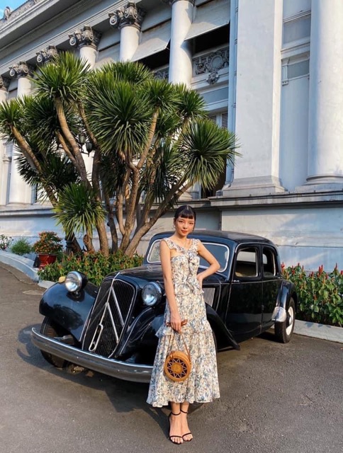 Đầm hoa nhí colus shop