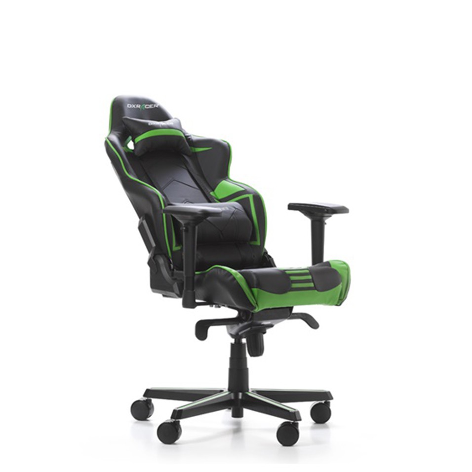 Ghế DXRACER GAMING CHAIR - Racing Pro Series Black-White / Red / Green