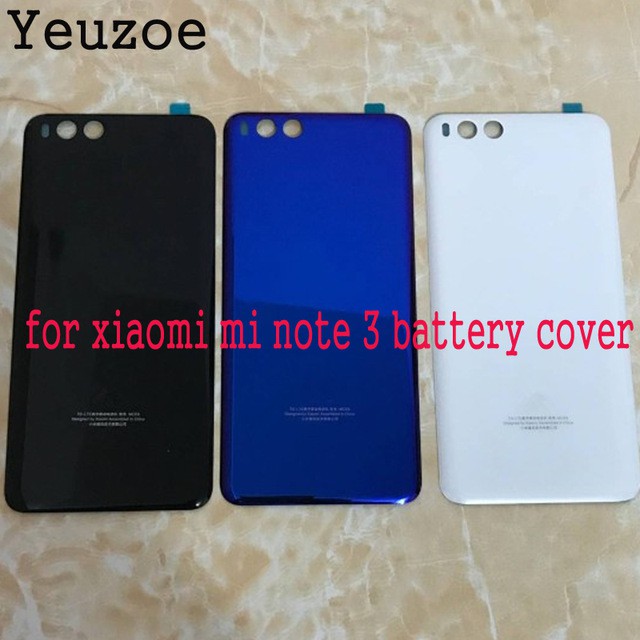 Nắp Lưng Điện Thoại Bằng Kính Thay Thế Chuyên Dụng Cho Xiaomi Mi Note 3 Mi note3