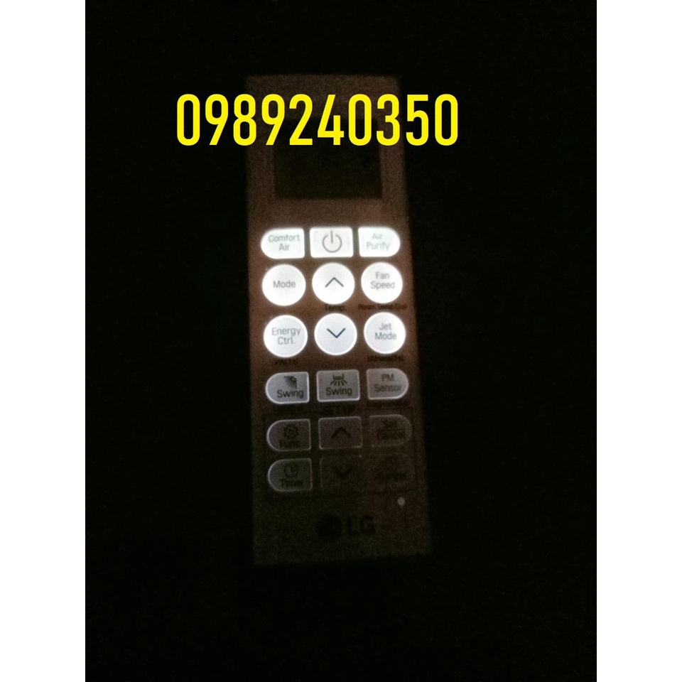 Điều khiển điều hoà LG 1 chiều, Remote máy lạnh chính hãng
