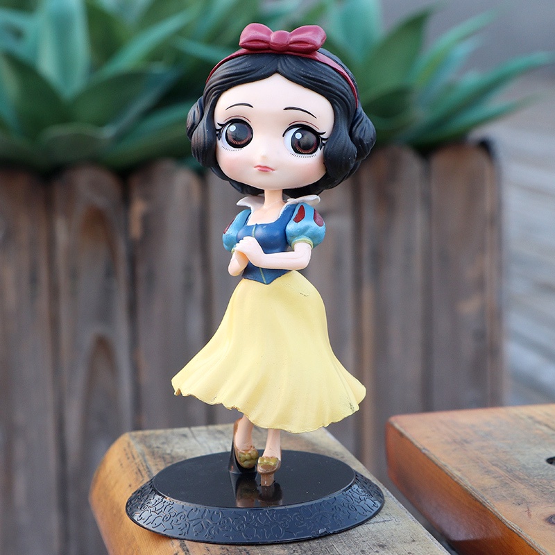 Mô Hình Búp Bê Công Chúa Disney Mắt To Bằng PVC Dễ Thương Dùng Làm Quà Tặng Sinh Nhật