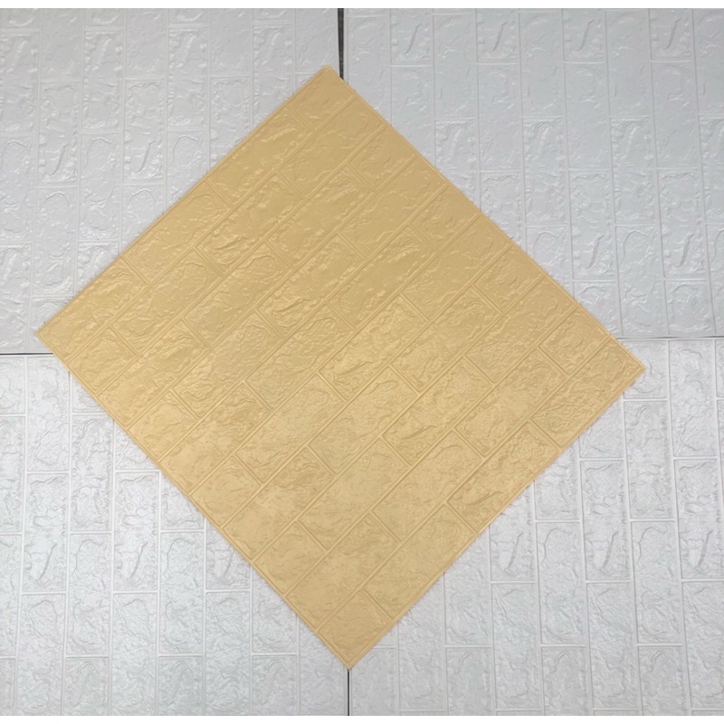 Xốp dán tường 3D GIẢ GẠCH 70x77cm khổ lớn