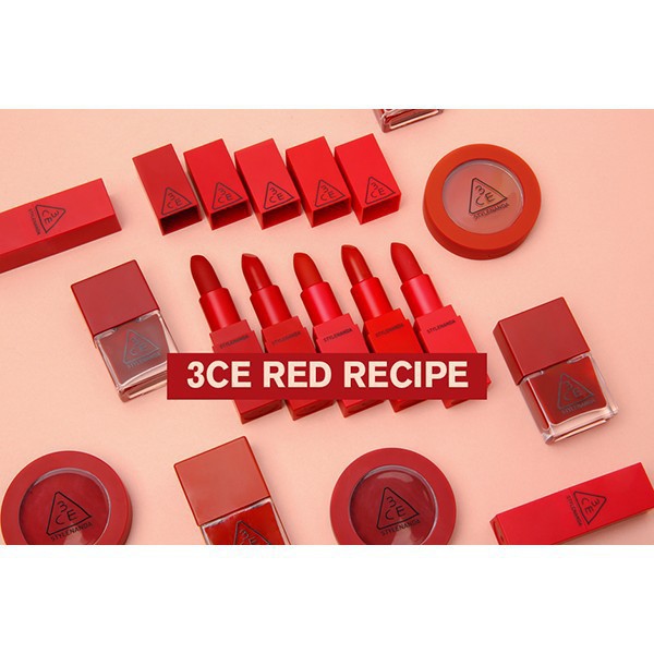 Son 3CE Red Recipe