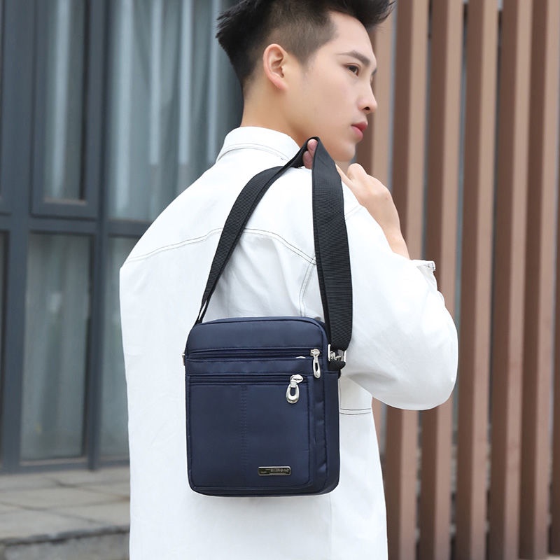 Túi đeo chéo chống thấm nước thời trang Hàn Quốc cho nam | BigBuy360 - bigbuy360.vn