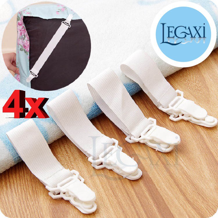Bộ 4 kẹp cố định drap giường ga trải giường