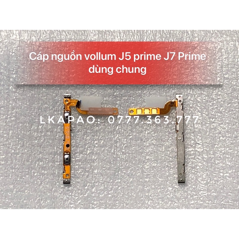 phím vollum âm Lương j5 prime,j7 prime dùng chung zin máy