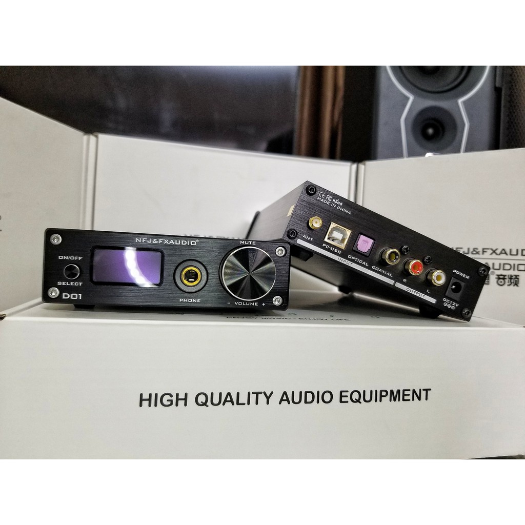 Bộ Giải mã âm thanh DAC D01được hãng FX audio phát triển từ X7