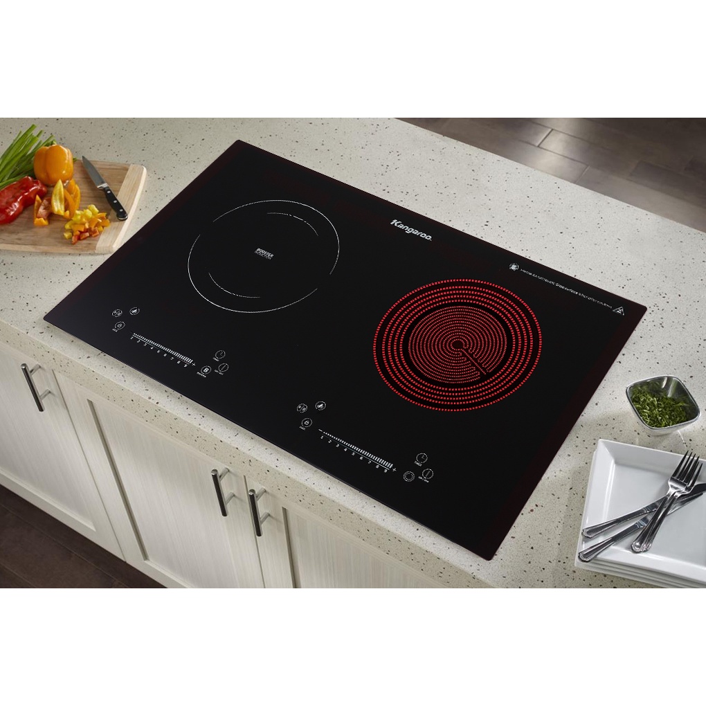 Bếp từ hồng ngoại lắp âm Kangaroo KG852i - Hàng chính hãng