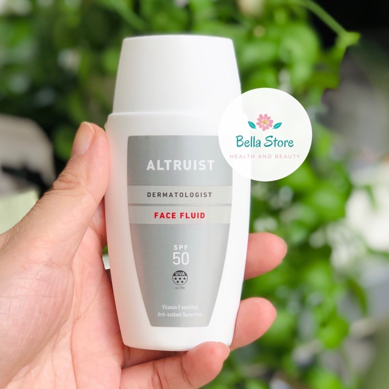 Sữa chống nắng phổ rộng Altruist Face Fluid SPF 50 Sunscreen