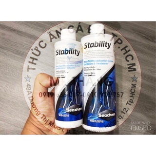 Seachem Stability (250ml, 500ml, 1L, 2L): Hệ thống vi sinh cho bể cá (nước ngọt & nước mặn)