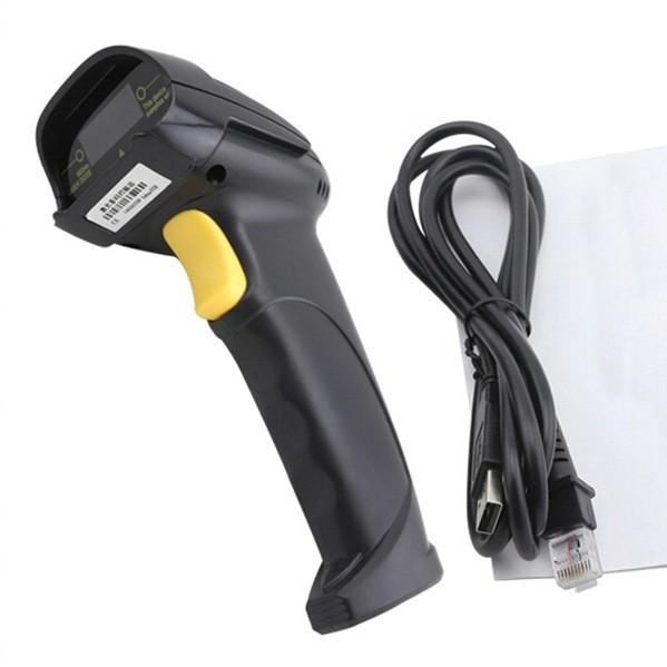 Máy quét mã vạch Barcode YHD-8200 (1100L 1D) đầu đọc mã vạch tia Laser 1D hỗ trợ kiểm soát Háng Hóa (Hàng Chính Hãng)