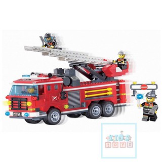 Lego xe cứu hỏa đồ chơi cho bé