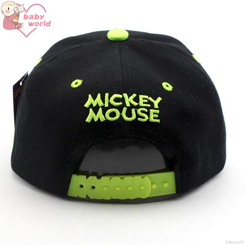 Mũ lưỡi thẳng hình Mickey xinh xắn cho bé