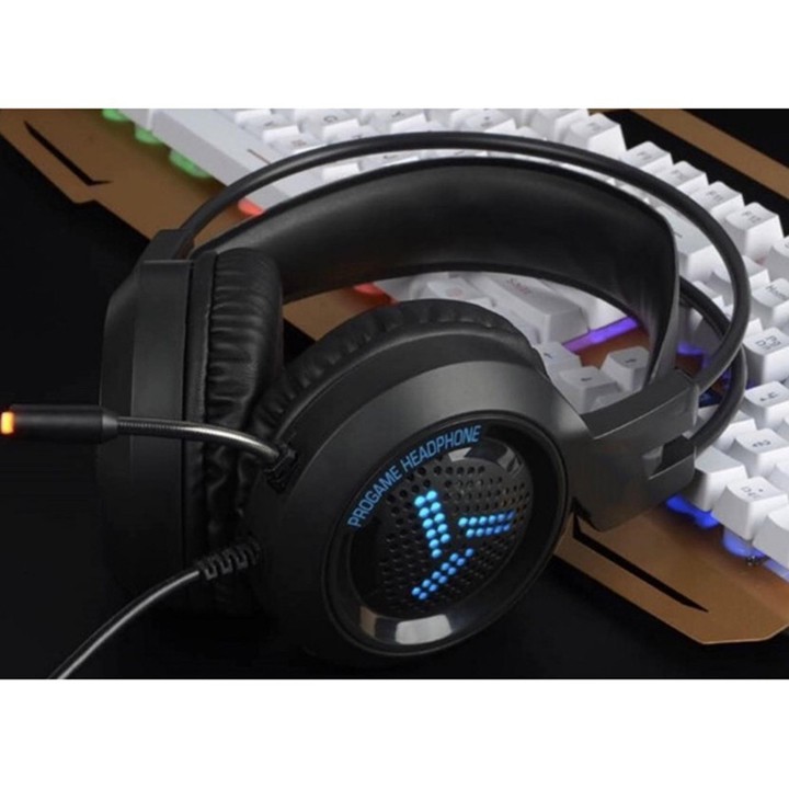 Tai Nghe Gaming GNET H3T Có Mic, Màu đen, G-Net H3T Gaming Headphone