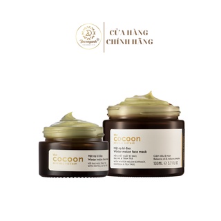 Mặt nạ bí đao giúp giảm dầu, mụn Cocoon Winter Melon Face Mask 30ml và 100ml