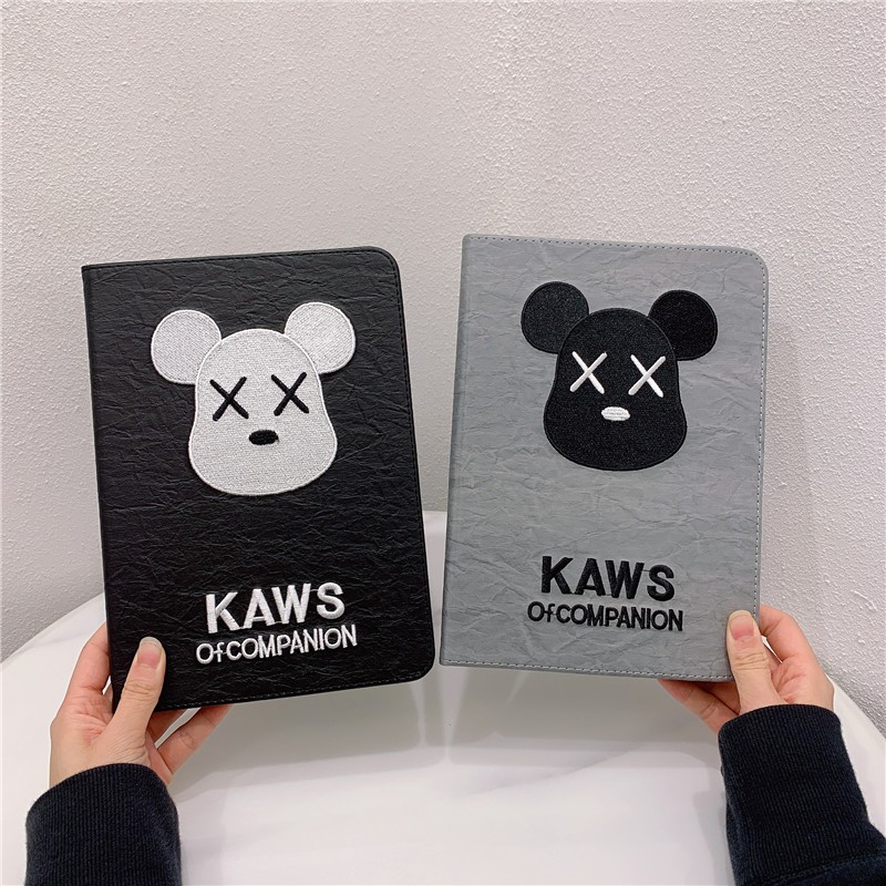 ipad bear Cute ipad Apple Air Mini 1 2 3 4 5 Pro 9.7  2017 2018 10.5 10.2 11 2020 Mart Case cover