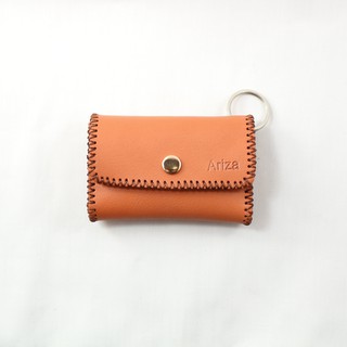 Ví/ Bóp Nữ Móc Chìa Khóa Da Bò Thật (100%) (Avinastore)