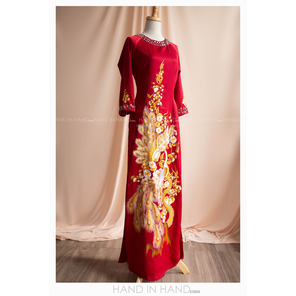 Áo dài trung niên - Mẹ - Bà sui - AS06