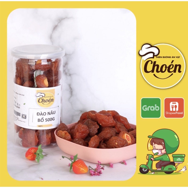 Đào Nâu Bổ Đôi 500g CHOÉN Hàng Thượng Hạng Chất Lượng CHOEN 44