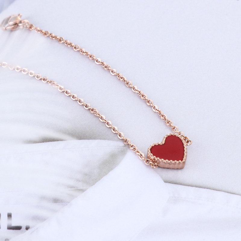 Vòng tay lắc tay nữ titan 2 mặt đen đỏ H13-108 - CAM KẾT KHÔNG GỈ, KHÔNG BAY MÀU - BẢO HÀNH 12 THÁNG