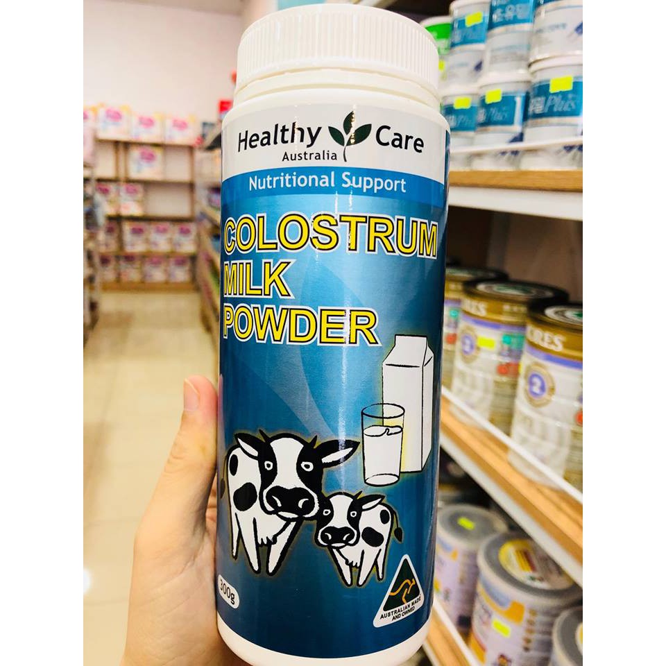 Sữa bò non Healthy care Colostrum Milk Powder 300g