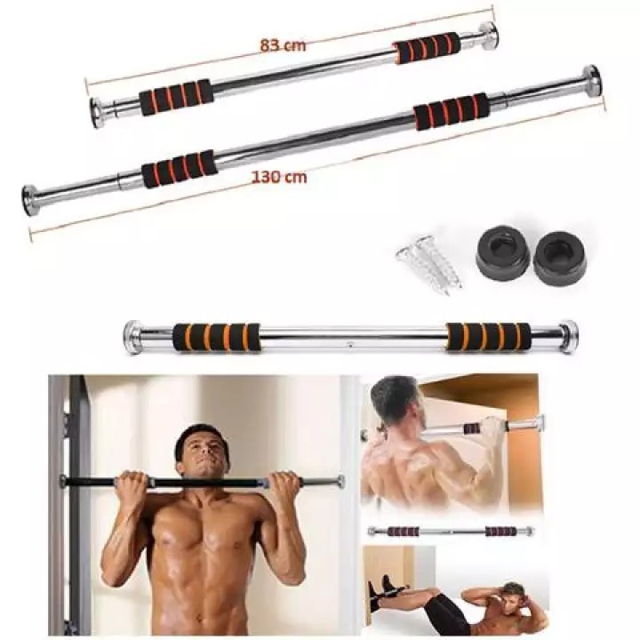 Xà đơn treo tường gắn cửa Chống Xoay cao cấp , Xà đơn gắn tường hỗ trợ tập Gym đa năng tại nhà