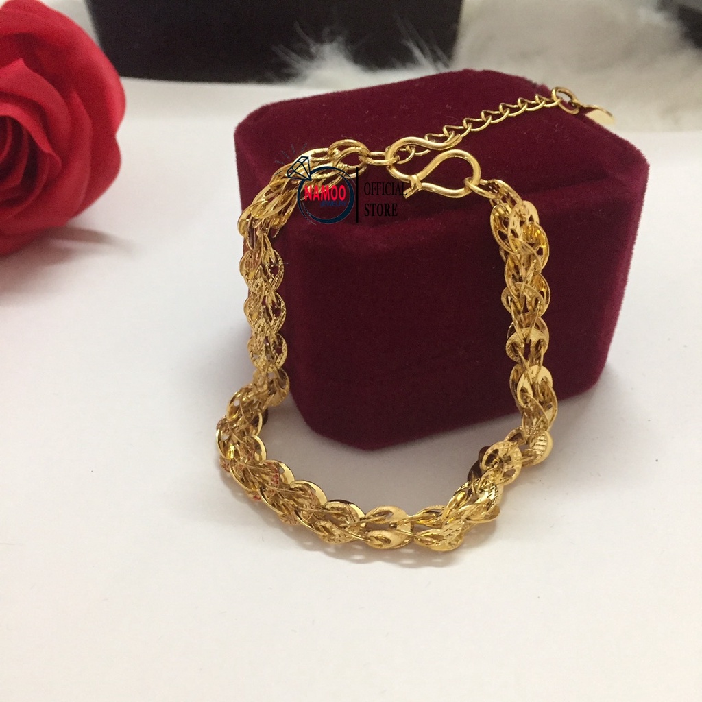 Lắc Tay Long Phụng L251, Lắc tay nữ Có Chuỗi điều chỉnh độ rộng thích hợp 45-80kg