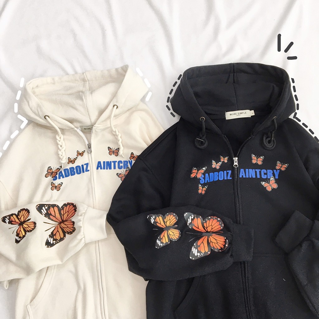 Áo Khoác Hoodie Dây Kéo Form Rộng POXY Ulzzang (ẢNH THẬT) | WebRaoVat - webraovat.net.vn