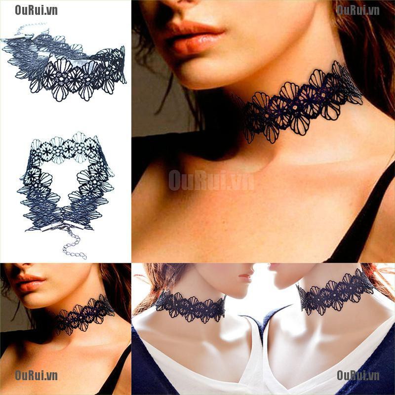 Choker Phong Cách retro