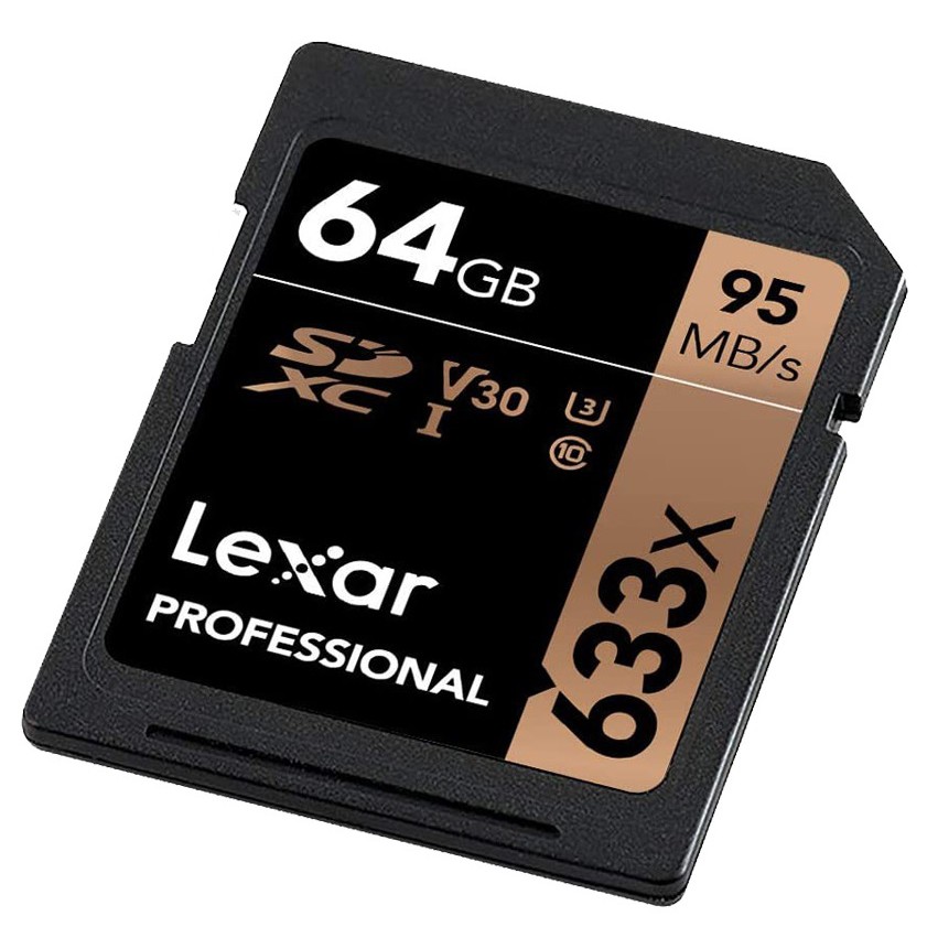 Thẻ nhớ SDXC Lexar Professional 64GB 633X