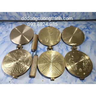 Khuôn bánh kẹp đồng đường kính 16cm, 23cm
