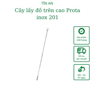 Cây lấy đồ, cây lấy quần áo trên cao inox 201 Prota có thể điều chỉnh chiều dài từ 1m đến 2m