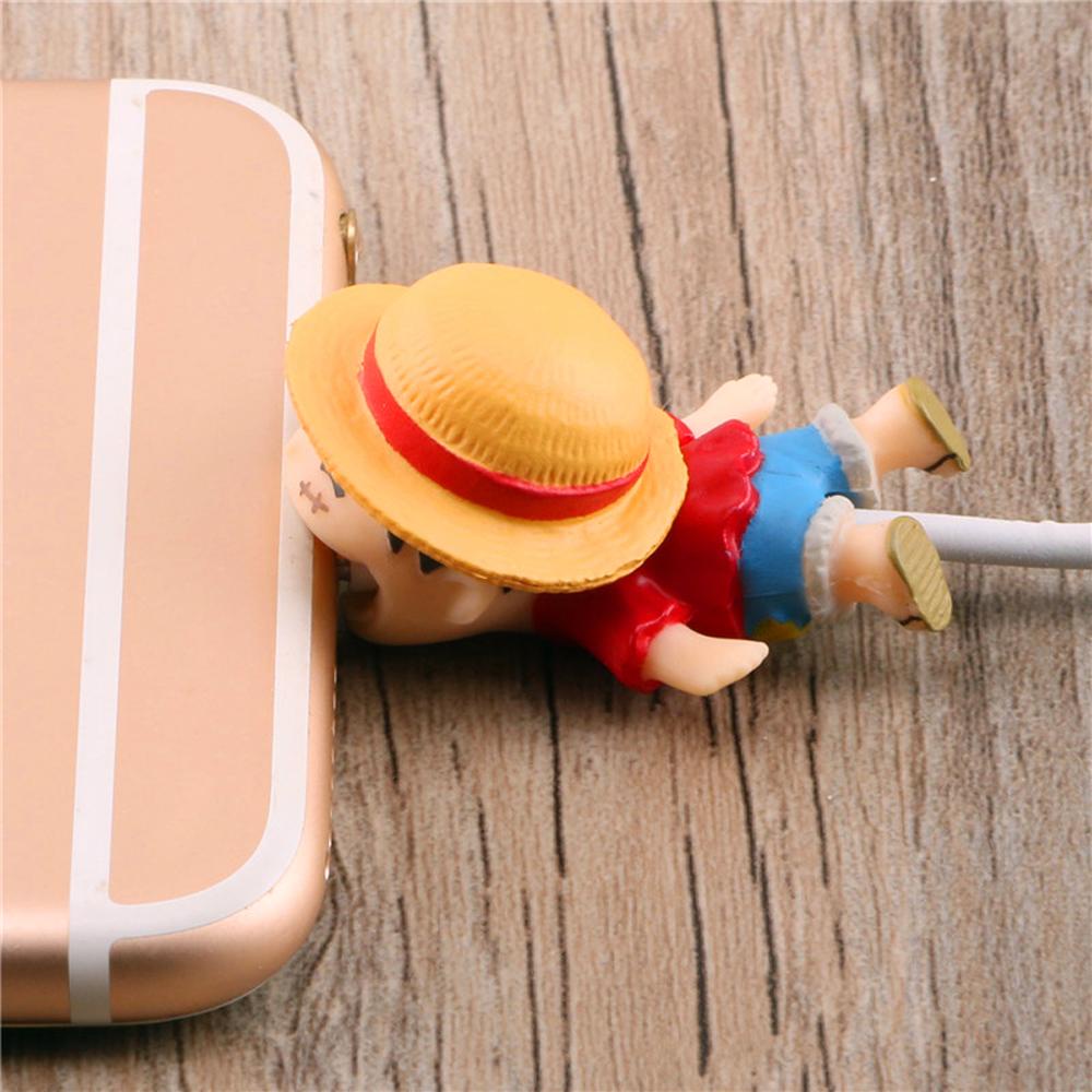 Selens Dụng Cụ Quấn Bảo Vệ Dây Cáp Sạc Usb Hình Monkey D Luffy