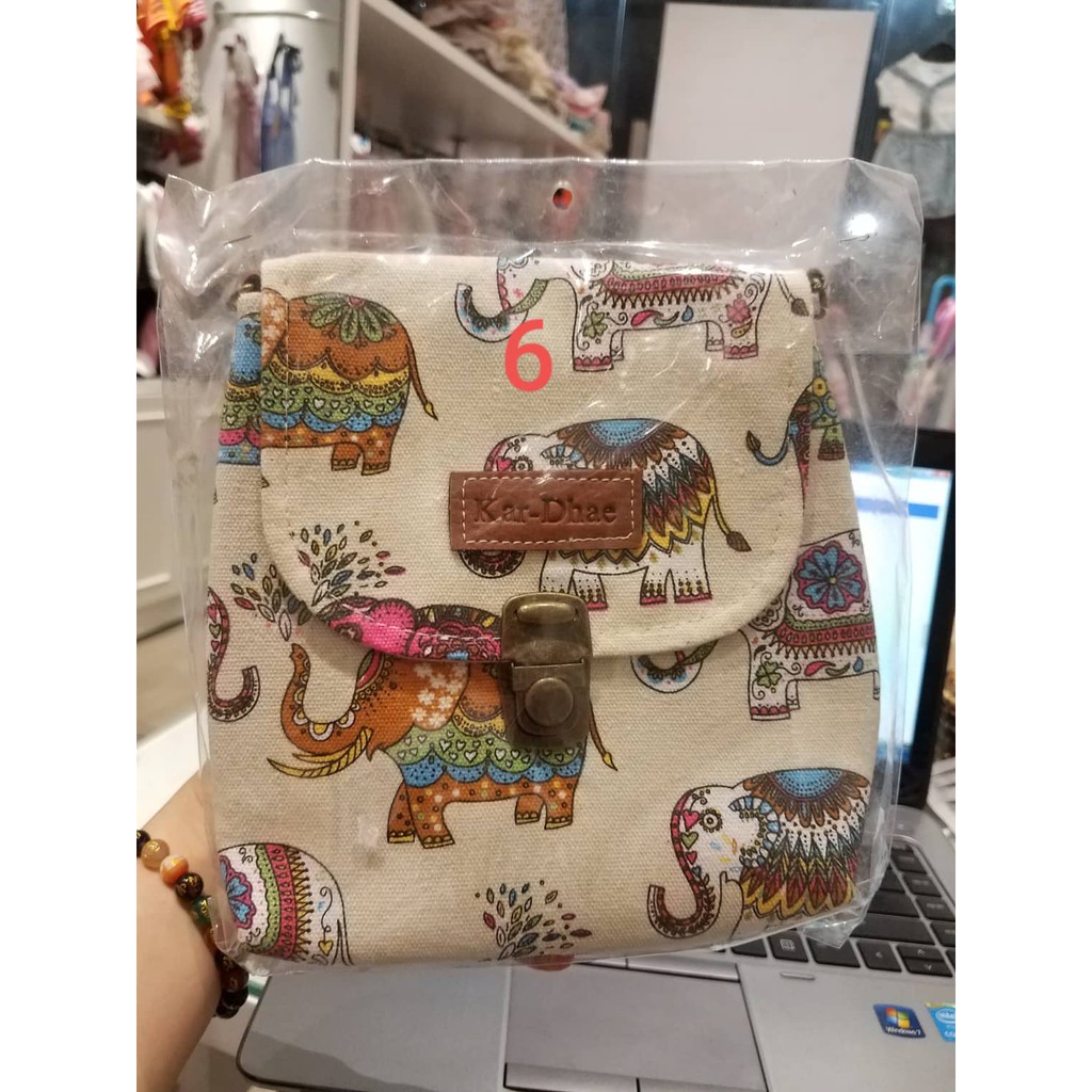 Túi đeo chéo handmade Thái Lan