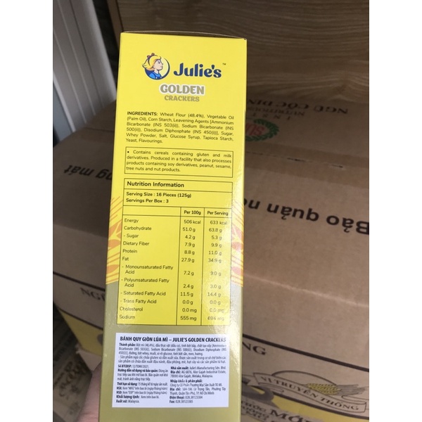 Bánh lúa lạt julie's 375g mẫu mới date T11/2022 | BigBuy360 - bigbuy360.vn